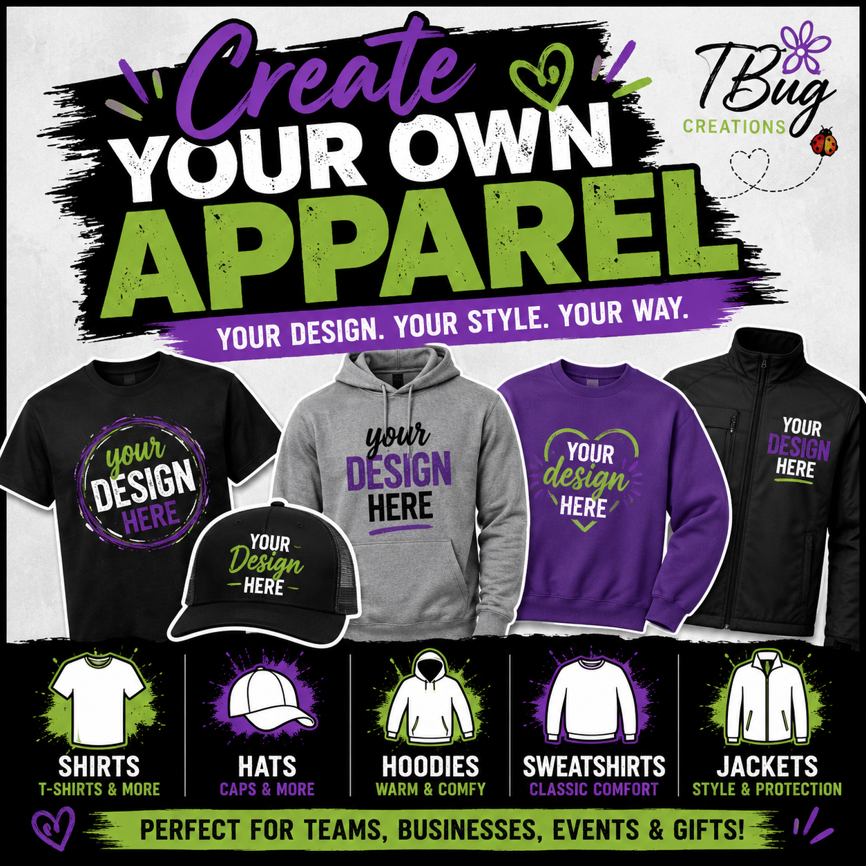 Create your Own Apparel