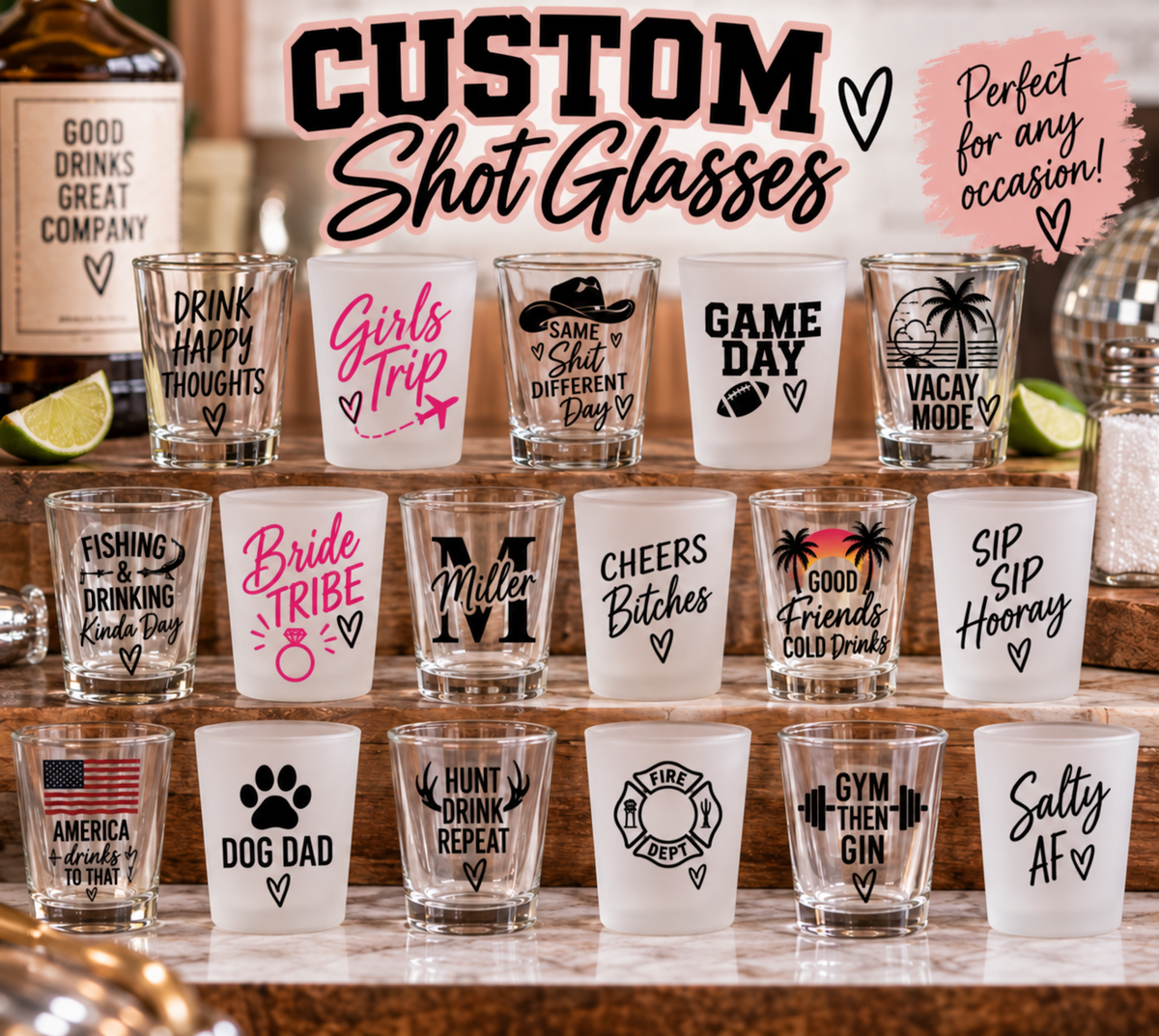 Custom Shot Glass